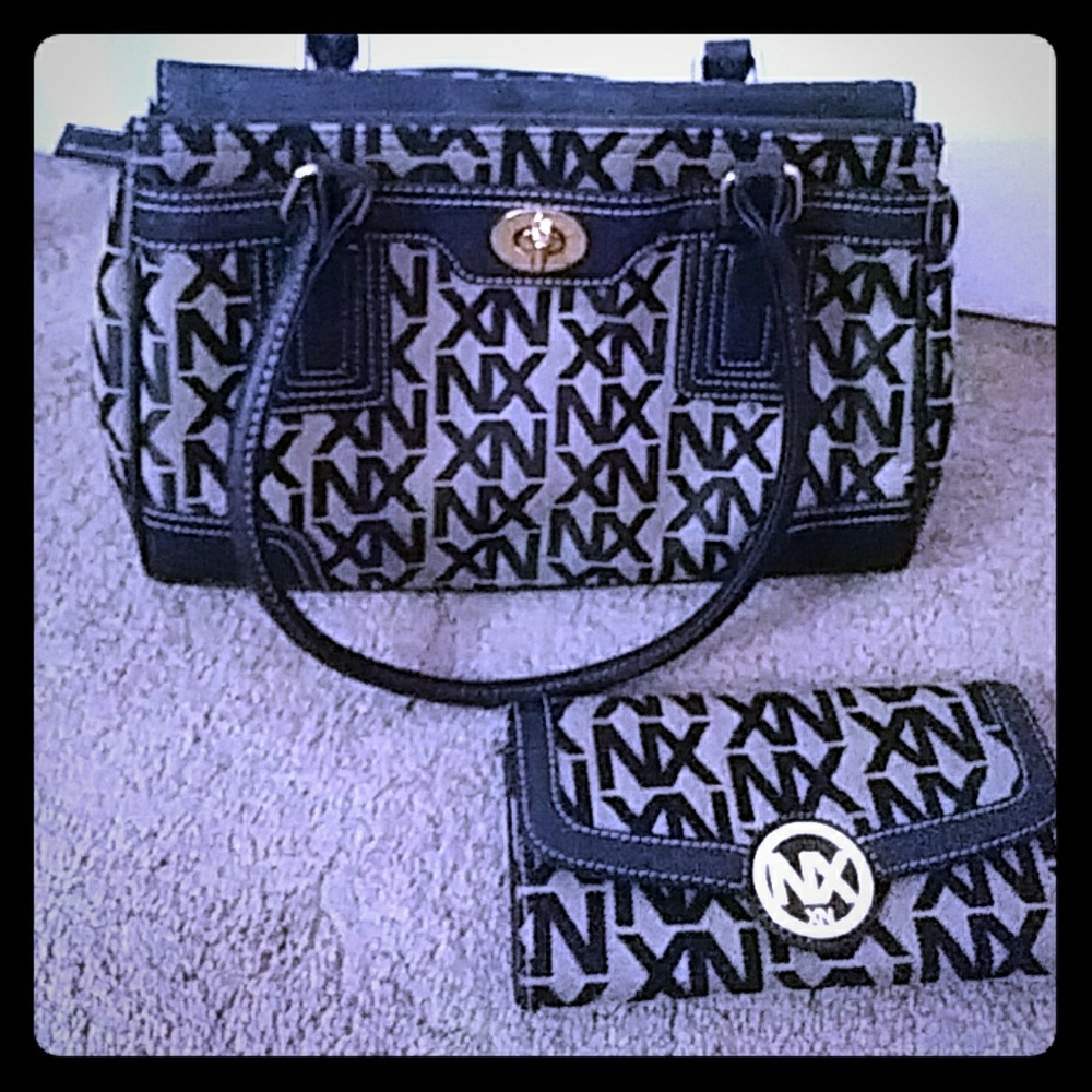 Purse with matching wallet